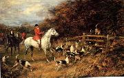 unknow artist Classical hunting fox, Equestrian and Beautiful Horses, 212. oil on canvas